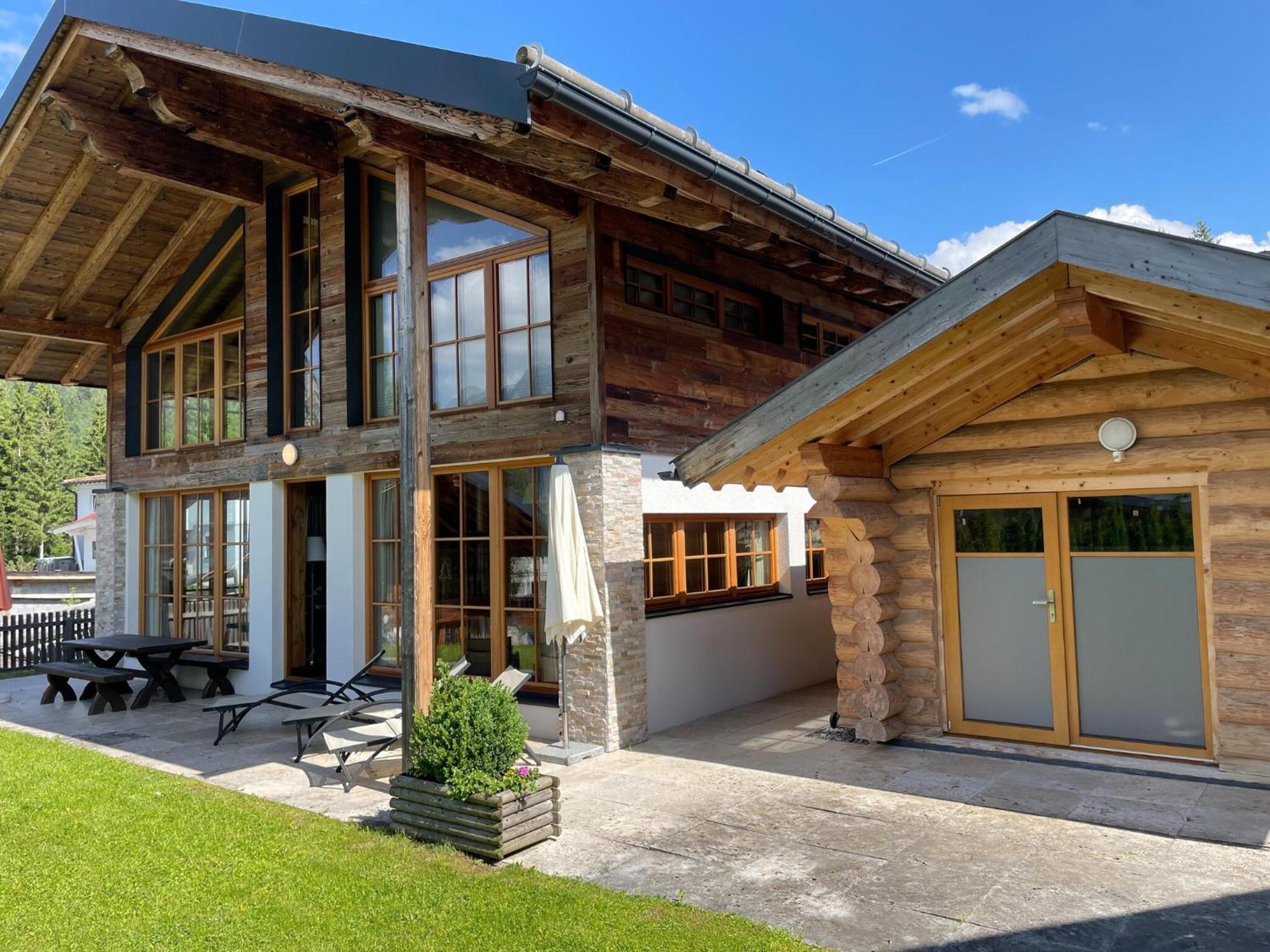 Chalets Im Weidach, Leutasch Exterior photo