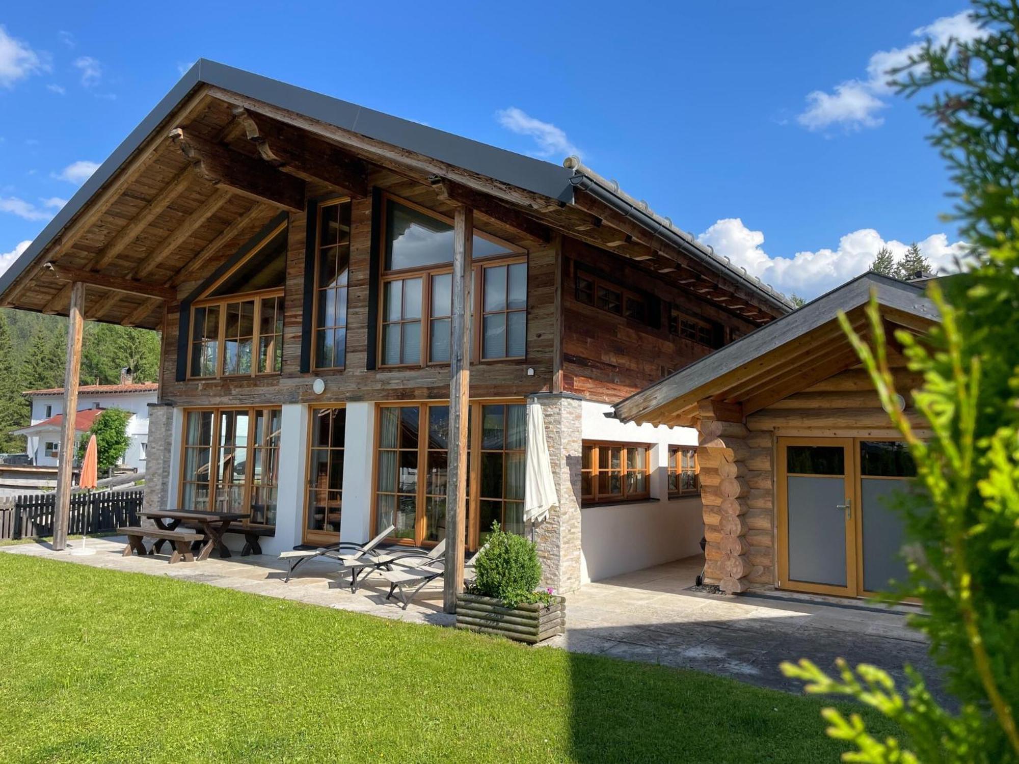 Chalets Im Weidach, Leutasch Exterior photo
